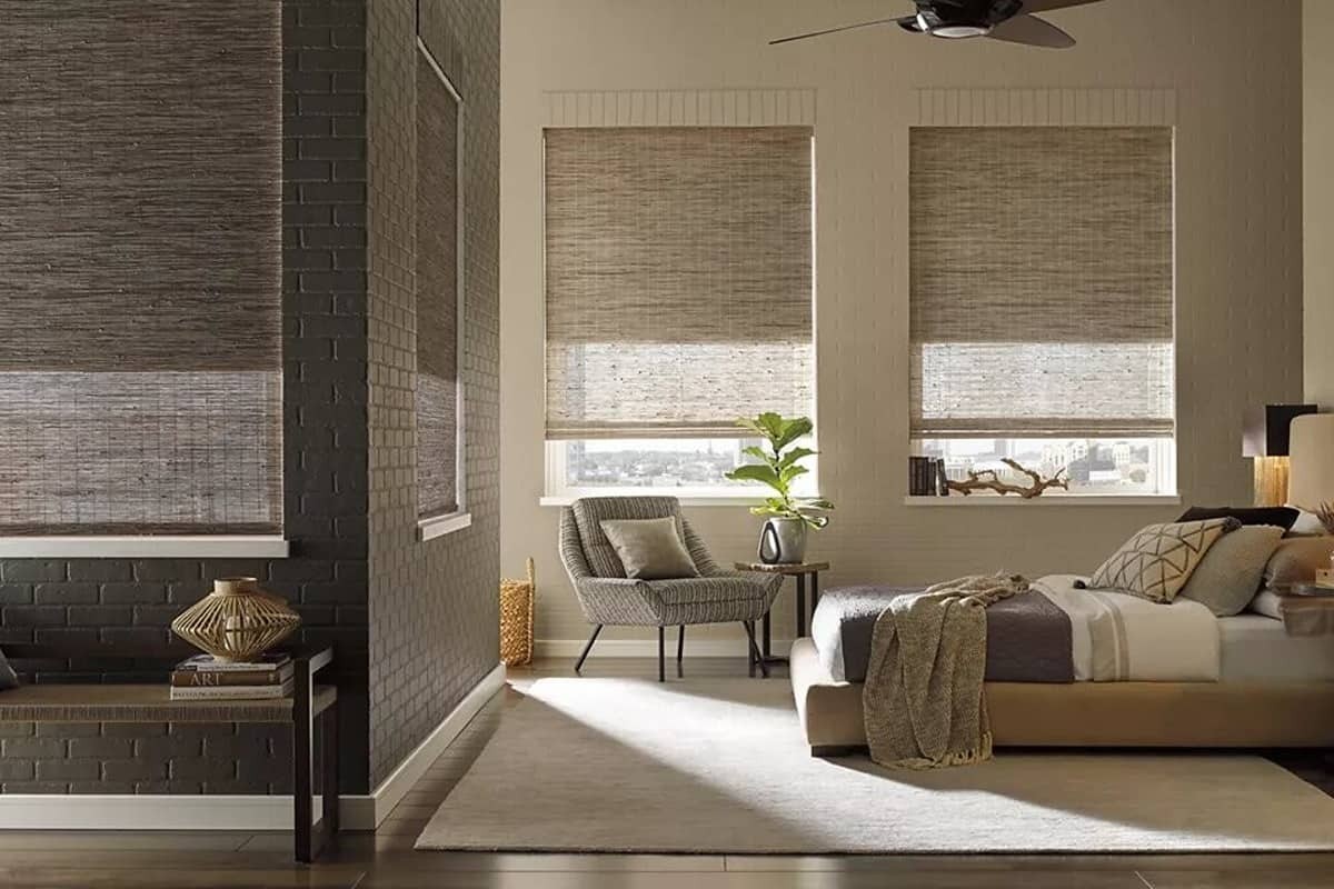 Provenance® Woven Wood Shades, Hunter Douglas Wood Shades at Utah Blinds Gallery near Sandy, Utah (UT)