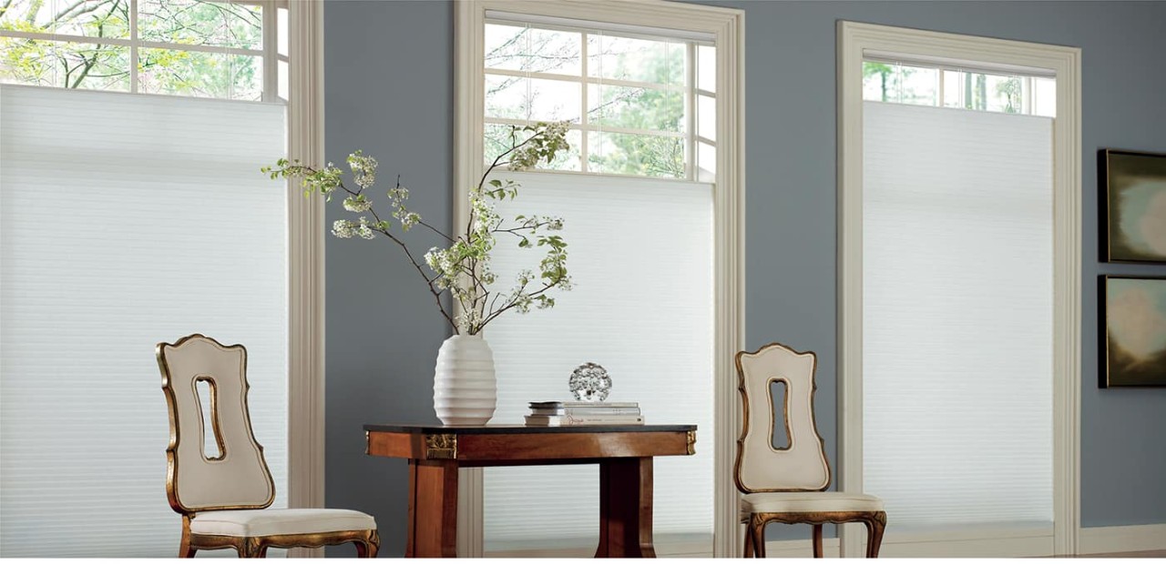 Cellular Honeycomb Shades, Hunter Douglas Duette® Honeycomb Shades at Utah Blinds Gallery near Sandy, Utah (UT)