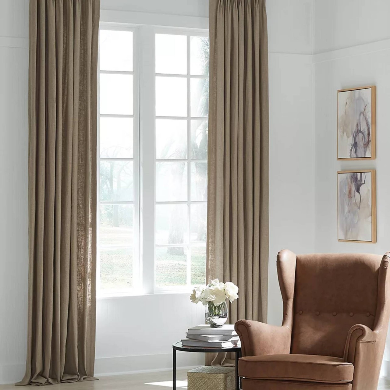 Carole Fabrics™ Custom Drapes in a well-lit, inviting home near South Jordan, UT